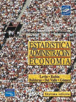 cover image of Estadística Para Administración Y Economía 